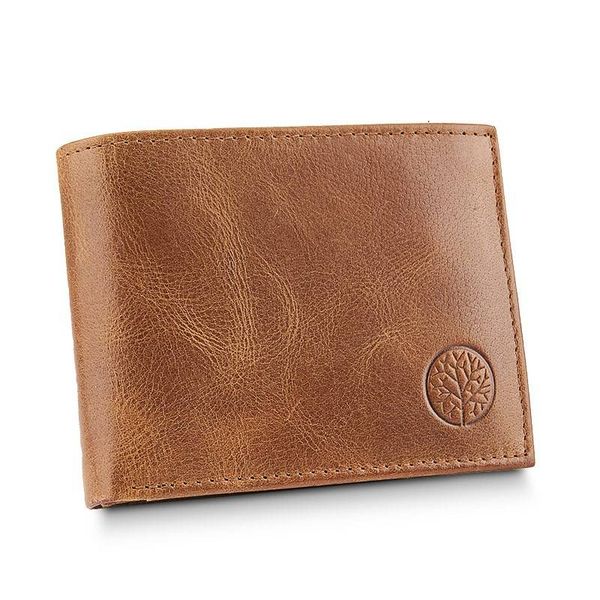 Portfel męski BETLEWSKI BPM-BB-61 brązowy. Brązowe portfele Betlewski, bez wzorów, ze skóry. Za 139.00 zł.