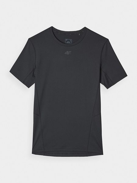 4F Koszulka sportowa w kolorze czarnym rozmiar: XL. Czarne t-shirty sportowe 4F, bez wzorów, z materiału, bez ramiączek, outdoorowe. Za 74.46 zł.
