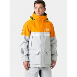 Kurtka Żeglarska Męska Helly Hansen Pier 4.0. Brązowe kurtki Helly Hansen, m, bez wzorów, bez kaptura. Za 1,199.00 zł.