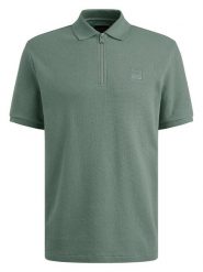 PME Legend Koszulka polo w kolorze zielonym rozmiar: XL. Zielone koszulki polo PME Legend, xl, bez wzorów, z bawełny, bez kołnierzyka, bez ramiączek. Za 188.85 zł.