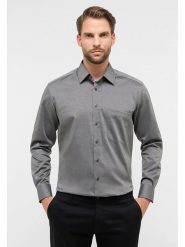 Eterna Koszula - Modern fit - w kolorze antracytowym rozmiar: 47. Czarne koszule Eterna, bez wzorów, z bawełny, bez kołnierzyka, bez ramiączek. Za 113.99 zł.