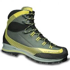 Buty trekkingowe męskie La Sportiva Trango Trk Leather Gtx. Zielone buty trekkingowe La Sportiva, bez wzorów, z materiału, za kostkę, bez zapięcia, trekkingowe. Za 1,133.00 zł.