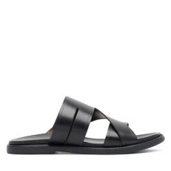 Klapki GINO ROSSI. Czarne klapki Gino Rossi. Za 199.99 zł.