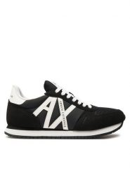 Armani Exchange Sneakersy XUX017 XCC68 K489 Czarny. Czarne buty sportowe casual Armani Exchange, bez wzorów, z materiału, bez zapięcia. Za 479.99 zł.