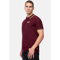 Koszulka polo o klasycznym kroju Lonsdale Velton. Czerwone koszulki polo Lonsdale, m, bez wzorów, bez kołnierzyka, bez ramiączek. Za 235.00 zł.