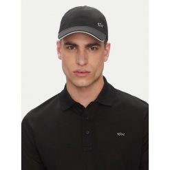 Czapka z daszkiem Paul&Shark. Czarne czapki z daszkiem PAUL&SHARK, bez wzorów. Za 259.99 zł.