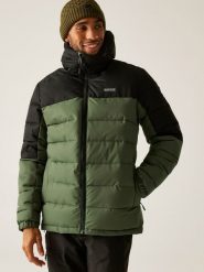 Regatta Kurtka pikowana "Aldthorn" w kolorze oliwkowo-czarnym rozmiar: M. Brązowe kurtki Regatta, m, bez wzorów, bez kaptura. Za 217.99 zł.