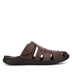 Klapki Go Soft. Brązowe klapki GO SOFT. Za 149.99 zł.