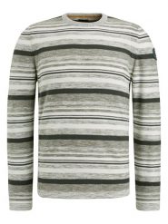 PME Legend Sweter w kolorze khaki rozmiar: XXL. Brązowe swetry nierozpinane PME Legend, xxl, bez wzorów, z bawełny, bez kołnierzyka, bez ramiączek. Za 245.95 zł.