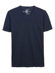 Herrlicher Koszulka w kolorze granatowym rozmiar: 3XL. Niebieskie bezrękawniki Herrlicher, xl, bez wzorów, bez kołnierzyka, bez ramiączek. Za 216.73 zł.