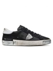 Philippe Model Sneakersy Prsx PRLU MA01 Czarny. Czarne buty sportowe casual Philippe Model, bez wzorów, ze skóry, bez zapięcia. Za 1,149.00 zł.