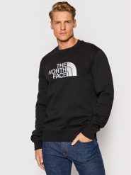 The North Face Bluza Drew Peak Crew NF0A4SVR Czarny Regular Fit. Czarne bluzy The North Face, l, bez wzorów, z bawełny, bez kaptura. Za 239.99 zł.