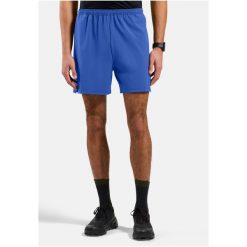 Spodenki męskie ODLO Short ESSENTIAL 6 INCH. Niebieskie szorty ODLO, m, bez wzorów. Za 179.99 zł.