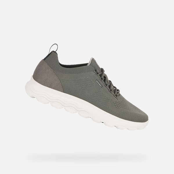 Tenisówki Geox Model U Spherica Kolor Zielony. Zielone trampki Geox, m, bez wzorów, bez zapięcia. Za 457.90 zł.