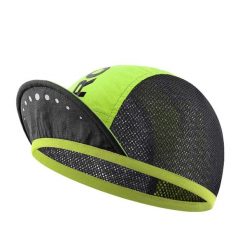 Czapka rowerowa Rockbros z daszkiem, pokrowiec na kask - zielona. Zielone czapki z daszkiem ROCKBROS, na lato, bez wzorów, z materiału. Za 82.00 zł.