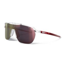Okulary rowerowe JULBO FREQUENCY crystal/czerwone | Spectron cat 3. Czerwone okulary przeciwsłoneczne JULBO. Za 469.00 zł.
