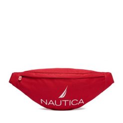 Nerka Nautica. Czerwone saszetki i nerki Nautica, bez wzorów. Za 59.99 zł.