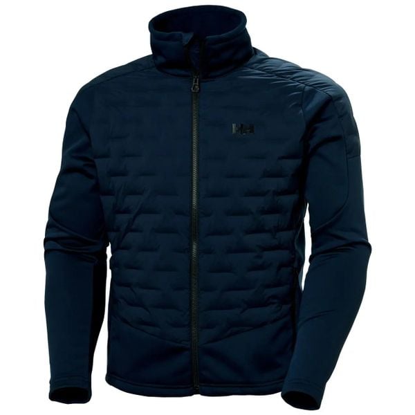 Kurtka puchowa Helly Hansen HP Hybrid Stretch Insulator. Niebieskie kurtki Helly Hansen, m, bez wzorów, z elastanu, bez kaptura. Za 732.50 zł.