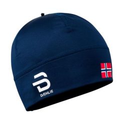Czapka Daehlie Sportswear Polyknit Flag. Niebieskie czapki zimowe DAEHLIE, bez wzorów. Za 231.50 zł.