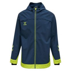 Kurtka Hummel hmlLEAD all weather. Niebieskie kurtki Hummel, l, bez wzorów, bez kaptura. Za 378.50 zł.