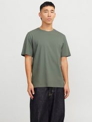 Jack & Jones Koszulka w kolorze khaki rozmiar: XXL. Brązowe bezrękawniki Jack & Jones, xxl, bez wzorów, z bawełny, bez kołnierzyka, bez ramiączek. Za 41.98 zł.
