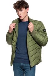 KURTKA ZIMOWA MUSTANG Daniel Light Padded 1009812 6348. Zielone kurtki Mustang, na zimę, m, z aplikacjami, bez kaptura. Za 309.99 zł.