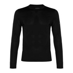 Longsleeve do biegania męski Saucony Stopwatch. Czarne bluzki z długim rękawem Saucony, l, bez wzorów, bez kołnierzyka, bez ramiączek. Za 119.99 zł.