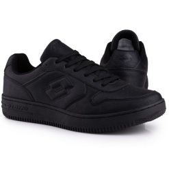 Buty męskie sportowe trampki Lotto PALIOT. Czarne buty sportowe casual Lotto, m, bez wzorów, bez zapięcia. Za 118.00 zł.
