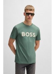 Hugo Boss Fashion Koszulka w kolorze zielonym rozmiar: M. Zielone bezrękawniki Hugo Boss Fashion, m, bez wzorów, z bawełny, bez kołnierzyka, bez ramiączek. Za 70.24 zł.
