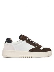 Napapijri Sneakersy Crux NP0A8BHY Beżowy ciemny. Brązowe buty sportowe casual Napapijri, bez wzorów, ze skóry, bez zapięcia. Za 439.99 zł.