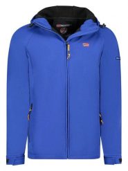 Geographical Norway Kurtka softshellowa "Tamigoglor" w kolorze niebieskim rozmiar: 3XL. Niebieskie kurtki outdoor i hardshell Geographical Norway, xl, bez wzorów, bez kaptura. Za 180.06 zł.