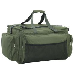 Torba wędkarska VidaXL Vistas wodoodporna Oxford ciemnozielona. Zielone torby na ramię vidaXL, bez wzorów, z materiału, na ramię, bez dodatków. Za 285.59 zł.