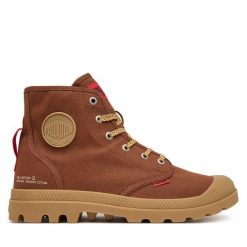 Trampki Palladium. Brązowe trampki Palladium, m, bez wzorów, bez zapięcia. Za 389.99 zł.
