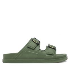 Klapki Blauer. Zielone klapki Blauer. Za 169.99 zł.