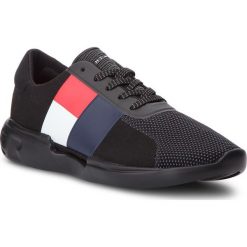Sneakersy TOMMY HILFIGER - Lightweight Hilfiger Mens Runner FM0FM01824 Black 990. Buty sportowe casual marki Tommy Hilfiger. W wyprzedaży za 279.00 zł.
