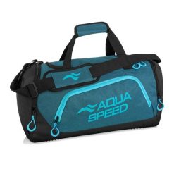 Torba treningowa AQUA-SPEED 35 l. Czarne torby na ramię Aqua-Speed, bez wzorów, na ramię, bez dodatków. Za 99.00 zł.
