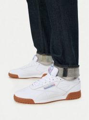 Reebok Sneakersy EO-EXOFIT LO CLEAN LOGO INT 100259125 Biały. Białe buty sportowe casual Reebok, bez wzorów, ze skóry, bez zapięcia. Za 329.99 zł.