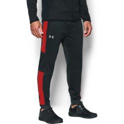 Under Armour Spodnie Reactor Tapered Pant czarno-czerwone r. M (1299171-016). Spodnie treningowe długie Under Armour. Za 259.00 zł.