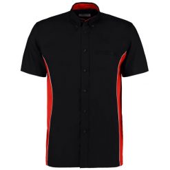 Męska Koszula Sportowa Guziki Trening. Białe koszule GAMEGEAR, bez wzorów, bez ramiączek, na fitness i siłownię. Za 143.99 zł.