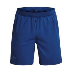 Spodenki do biegania męskie Under Armour Launch Sw 7''. Czarne szorty Under Armour, m, bez wzorów, sportowe. W wyprzedaży za 146.05 zł.