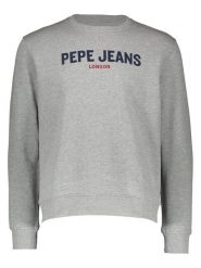 Pepe Jeans Bluza w kolorze szarym rozmiar: S. Szare bluzy Pepe Jeans, s, bez wzorów, z bawełny, bez kaptura. Za 140.20 zł.