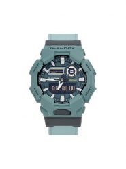 G-Shock Zegarek GA-010CE-2AER Zielony. Zielone, analogowe zegarki G-Shock. Za 529.00 zł.