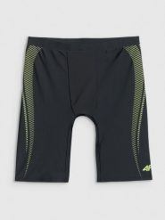 4F Kąpielówki męskie - czarne S. Czarne kąpielówki 4F, m, bez wzorów, z materiału. Za 69.99 zł.