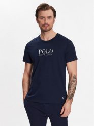 Polo Ralph Lauren T-Shirt 714899613003 Granatowy Regular Fit. Niebieskie koszulki polo Polo Ralph Lauren, m, bez wzorów, z bawełny, bez kołnierzyka, bez ramiączek. Za 179.99 zł.