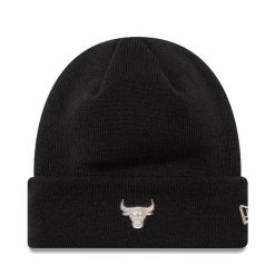 Czapka New Era. Czarne czapki zimowe New Era, bez wzorów. Za 149.99 zł.