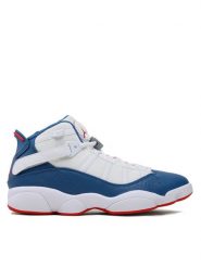 Nike Buty do koszykówki Jordan 6 Rings 322992 140 Biały. Białe buty do koszykówki Nike, bez zapięcia, do koszykówki. Za 659.99 zł.