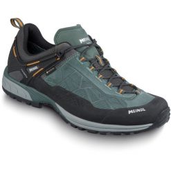 Buty turystyczne męskie Meindl Top Trail Gore-Tex. Zielone buty trekkingowe MEINDL, bez wzorów, z gore-texu, bez zapięcia, trekkingowe, gore-tex. Za 885.99 zł.