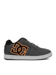 DC Sneakersy EO-NET DC01774025 Szary. Szare buty sportowe casual DC, bez wzorów, ze skóry, bez zapięcia. Za 199.99 zł.