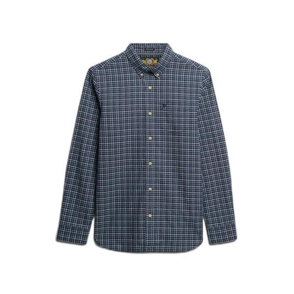Koszula Superdry. Niebieskie koszule Superdry, m, bez wzorów, bez kołnierzyka, bez ramiączek. Za 324.85 zł.