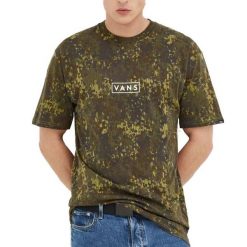 Koszulki Vans Model Classic Easy Box Kolor Zielony. Zielone t-shirty sportowe Vans, bez wzorów, bez ramiączek, trekkingowe. Za 264.00 zł.